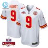 Blaine Gabbert 9 Kansas City Chiefs Super Bowl Lviii Champions 4 Stars Patch Game Men Jersey White stylepulseusa 1