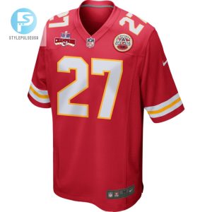 Chamarri Conner 27 Kansas City Chiefs Super Bowl Lviii Champions 4 Stars Patch Game Men Jersey Red stylepulseusa 1 1