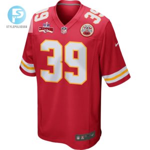 Keith Taylor 39 Kansas City Chiefs Super Bowl Lviii Champions 4 Stars Patch Game Men Jersey Red stylepulseusa 1 1