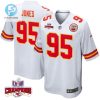 Chris Jones 95 Kansas City Chiefs Super Bowl Lviii Champions 4 Stars Patch Game Men Jersey White stylepulseusa 1