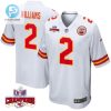 Joshua Williams 2 Kansas City Chiefs Super Bowl Lviii Champions 4 Stars Patch Game Men Jersey White stylepulseusa 1