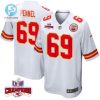 Mike Pennel 69 Kansas City Chiefs Super Bowl Lviii Champions 4 Stars Patch Game Men Jersey White stylepulseusa 1