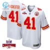 James Winchester 41 Kansas City Chiefs Super Bowl Lviii Champions 4 Stars Patch Game Men Jersey White stylepulseusa 1