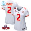 Joshua Williams 2 Kansas City Chiefs Super Bowl Lviii Champions 4 Stars Patch Game Women Jersey White stylepulseusa 1