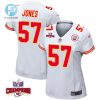 Truman Jones 57 Kansas City Chiefs Super Bowl Lviii Champions 4 Stars Patch Game Women Jersey White stylepulseusa 1