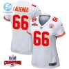 Mike Caliendo 66 Kansas City Chiefs Super Bowl Lviii Champions 4 Stars Patch Game Women Jersey White stylepulseusa 1