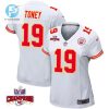 Kadarius Toney 19 Kansas City Chiefs Super Bowl Lviii Champions 4 Stars Patch Game Women Jersey White stylepulseusa 1