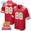 Jody Fortson 88 Kansas City Chiefs Super Bowl Lviii Champions 4X Game Men Jersey Red stylepulseusa 1