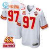 Felix Anudikeuzomah 97 Kansas City Chiefs Super Bowl Lviii Champions 4X Game Men Jersey White stylepulseusa 1