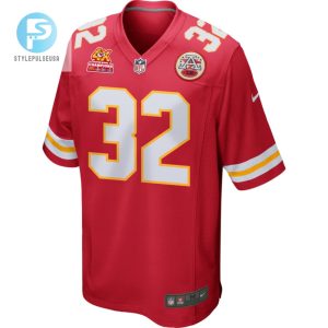 Nick Bolton 32 Kansas City Chiefs Super Bowl Lviii Champions 4X Game Men Jersey Red stylepulseusa 1 1