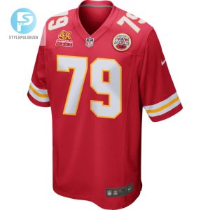 Donovan Smith 79 Kansas City Chiefs Super Bowl Lviii Champions 4X Game Men Jersey Red stylepulseusa 1 1