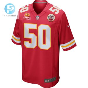 Willie Gay 50 Kansas City Chiefs Super Bowl Lviii Champions 4X Game Men Jersey Red stylepulseusa 1 1