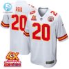 Justin Reid 20 Kansas City Chiefs Super Bowl Lviii Champions 4X Game Men Jersey White stylepulseusa 1