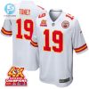 Kadarius Toney 19 Kansas City Chiefs Super Bowl Lviii Champions 4X Game Men Jersey White stylepulseusa 1