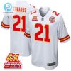 Mike Edwards 21 Kansas City Chiefs Super Bowl Lviii Champions 4X Game Men Jersey White stylepulseusa 1