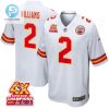 Joshua Williams 2 Kansas City Chiefs Super Bowl Lviii Champions 4X Game Men Jersey White stylepulseusa 1