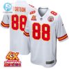 Jody Fortson 88 Kansas City Chiefs Super Bowl Lviii Champions 4X Game Men Jersey White stylepulseusa 1