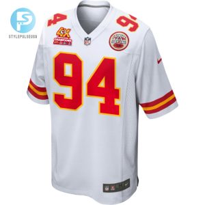 Malik Herring 94 Kansas City Chiefs Super Bowl Lviii Champions 4X Game Men Jersey White stylepulseusa 1 1