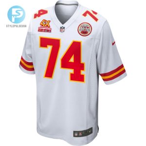 Jawaan Taylor 74 Kansas City Chiefs Super Bowl Lviii Champions 4X Game Men Jersey White stylepulseusa 1 1