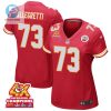 Nick Allegretti 73 Kansas City Chiefs Super Bowl Lviii Champions 4X Game Women Jersey Red stylepulseusa 1