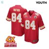 Justin Watson 84 Kansas City Chiefs Super Bowl Lviii Champions 4X Game Youth Jersey Red stylepulseusa 1