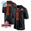 Jerick Mckinnon 1 Kansas City Chiefs Super Bowl Lviii Champions 4 Stars Patch Fashion Game Men Jersey Carbon Black stylepulseusa 1