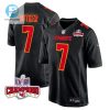 Harrison Butker 7 Kansas City Chiefs Super Bowl Lviii Champions 4 Stars Patch Fashion Game Men Jersey Carbon Black stylepulseusa 1