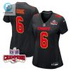 Bryan Cook 6 Kansas City Chiefs Super Bowl Lviii Champions 4 Stars Patch Fashion Game Women Jersey Carbon Black stylepulseusa 1