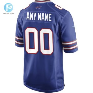 Mens Buffalo Bills Nike Royal Custom Game Jersey stylepulseusa 1 2