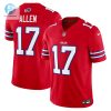 Mens Buffalo Bills Josh Allen Nike Red Vapor F.U.S.E. Limited Jersey stylepulseusa 1