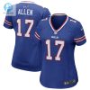 Womens Nike Josh Allen Royal Buffalo Bills Game Jersey stylepulseusa 1