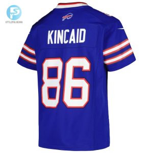 Youth Buffalo Bills Dalton Kincaid Nike Royal Game Jersey stylepulseusa 1 2