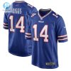 Mens Buffalo Bills Stefon Diggs Nike Royal Logo Game Player Jersey stylepulseusa 1