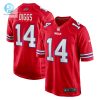 Mens Buffalo Bills Stefon Diggs Nike Red Alternate Game Jersey stylepulseusa 1