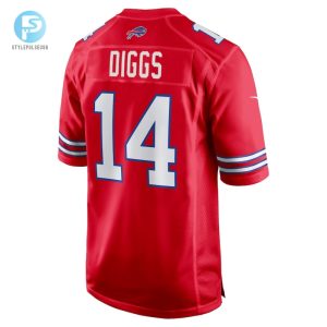 Mens Buffalo Bills Stefon Diggs Nike Red Alternate Game Jersey stylepulseusa 1 2