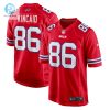 Mens Buffalo Bills Dalton Kincaid Nike Red Alternate Game Jersey stylepulseusa 1