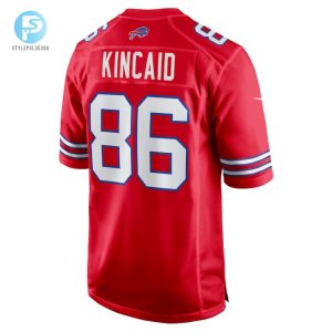 Mens Buffalo Bills Dalton Kincaid Nike Red Alternate Game Jersey stylepulseusa 1 2