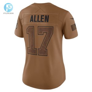 Womens Buffalo Bills Josh Allen Nike Brown 2023 Salute To Service Limited Jersey stylepulseusa 1 2