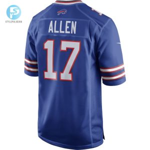 Mens Buffalo Bills Josh Allen Nike Royal Game Player Jersey stylepulseusa 1 2