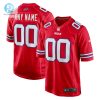 Mens Buffalo Bills Nike Red Alternate Custom Game Jersey stylepulseusa 1