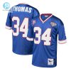 Mens Buffalo Bills 1985 Thurman Thomas Mitchell Ness Royal Authentic Throwback Retired Player Jersey stylepulseusa 1