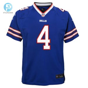 Youth Buffalo Bills James Cook Nike Royal Game Jersey stylepulseusa 1 1