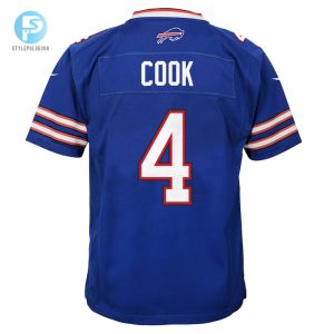 Youth Buffalo Bills James Cook Nike Royal Game Jersey stylepulseusa 1 2