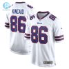 Mens Buffalo Bills Dalton Kincaid Nike White Game Jersey stylepulseusa 1