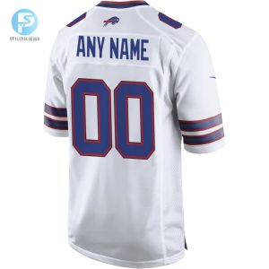 Mens Buffalo Bills Nike White Custom Game Jersey stylepulseusa 1 2