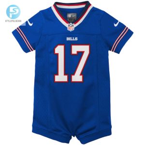 Newborn Infant Buffalo Bills Josh Allen Nike Royal Romper Jersey stylepulseusa 1 1