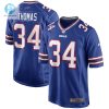 Mens Buffalo Bills Thurman Thomas Nike Royal Game Retired Player Jersey stylepulseusa 1