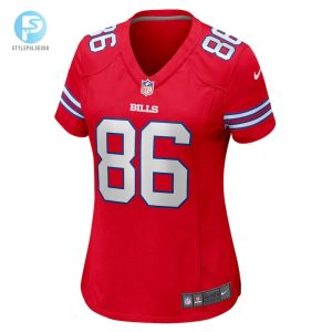 Womens Buffalo Bills Dalton Kincaid Nike Red Alternate Game Jersey stylepulseusa 1 1