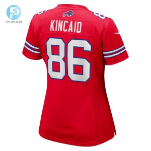 Womens Buffalo Bills Dalton Kincaid Nike Red Alternate Game Jersey stylepulseusa 1 2