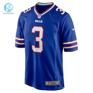 Mens Buffalo Bills Damar Hamlin Nike Royal Game Jersey stylepulseusa 1 1